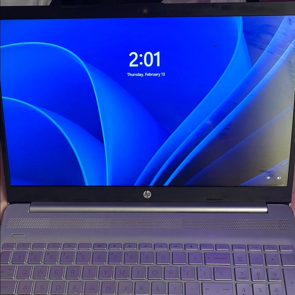 HP Silver Laptop